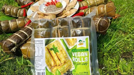 [SL-CLC-200] Chả Lụa Chay 500G /Vegan Rolls