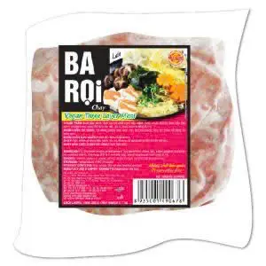 [SL-BRC-200] Ba Rọi Chay 200G /Vegan Half Fat & Lean Meat Chunk