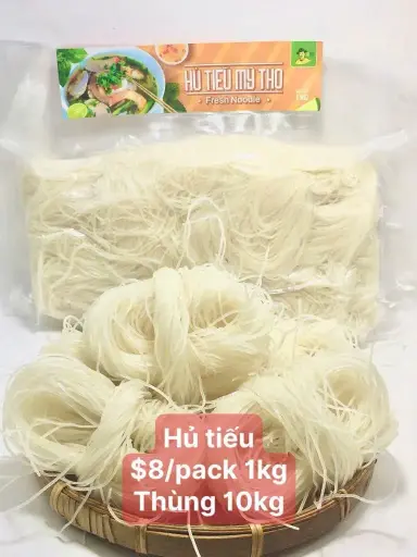 [BR-HTMT-1K] Hủ Tiếu Mỹ Tho 1Kg /Fresh Noodle
