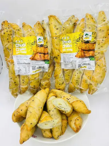[SL-CCLX-340] Chuối Chiên Lốc Xoáy 340G /Crispy Fried Banana