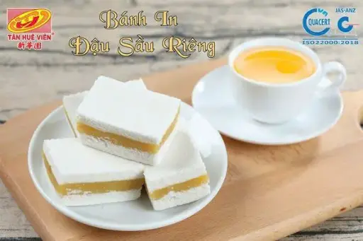[SL-IN-DXSR-400] Bánh In Đậu Xanh Sầu Riêng 400G /Mung Bean Durian Snowflake Cake