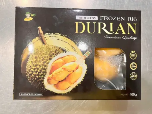 [6R-CSR-BH-400] Cơm Sầu Riêng Ri6 (Bóc Hạt) 400G /Seedless Durian Pulp