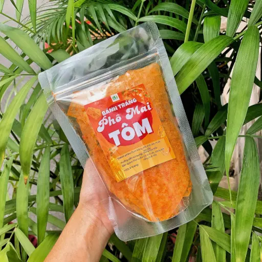 [SL-BTPM-T-100] Bánh Tráng Phô Mai Tôm 100G /Shrimp & Cheese Rice Paper