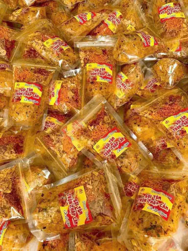 [SL-BT-STCTC-120] Bánh Tráng Sợi Tôm Cuộn Thập Cẩm 120G /Mixed Rice Paper Rolls with Shrimp