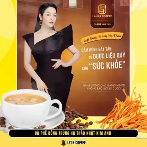 [CF-DTHT-180] Cà Phê Đông Trùng Hạ Thảo 180G /Cordyceps Coffee