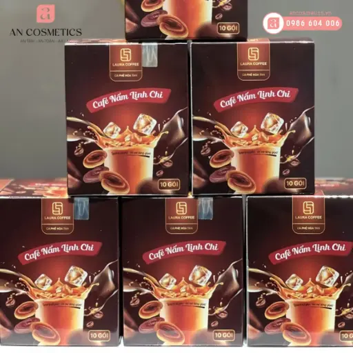 [CF-NLC-180] Cà Phê Nấm Linh Chi 180G /Reishi Mushroom Coffee