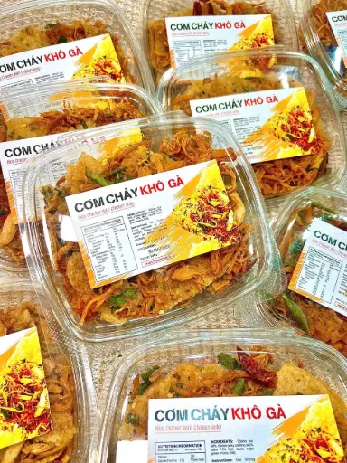 [SL-CC-KG-250] Cơm Cháy Khô gà 250G /Rice Cracker With Chicken Jerky