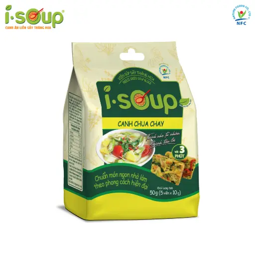 [IS-CCC-50] Viên Canh Chua Chay I-Soup 50G /Vegan Sour Soup