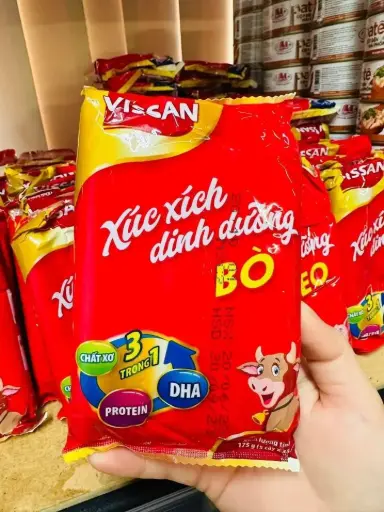 [VIS-XXB-175] Xúc Xích Bò Chay 175G /Beef Sausage