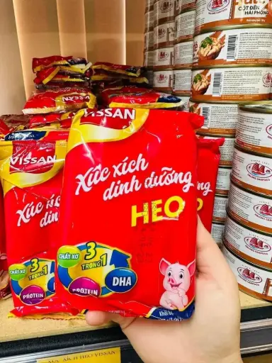 [VIS-XXH-175] Xúc Xích Heo Chay 175G /Pork Sausage