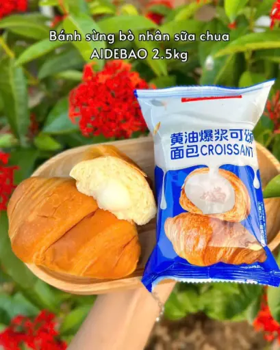[DL-BSB-SC-2.5K] Bánh Sừng Bò Nhân Sữa Chua 2.5Kg /Yogurt Croissant