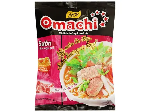 [OMC-MI-HEO-DC] Mì Omachi Vị Heo 80G /Omachi Pork Noodle