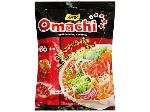 [OMC-MI-BO-DC] Mì Omachi Vị Bò 80G /Omachi Beef Noodle