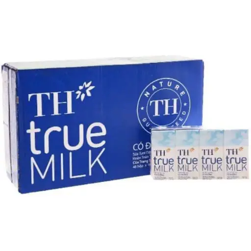 [TH-STCD-180] Sữa Tươi TH True Milk (Có Đường) 180ml /TH True Milk