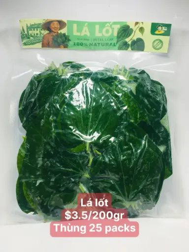 [BR-LLOT-200] Lá Lốt 200G /Frozen Betel Leaf