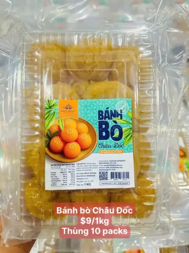 [SL-BBCD-1K] Bánh Bò Châu Đốc 1kg /Steamed Rice Cake