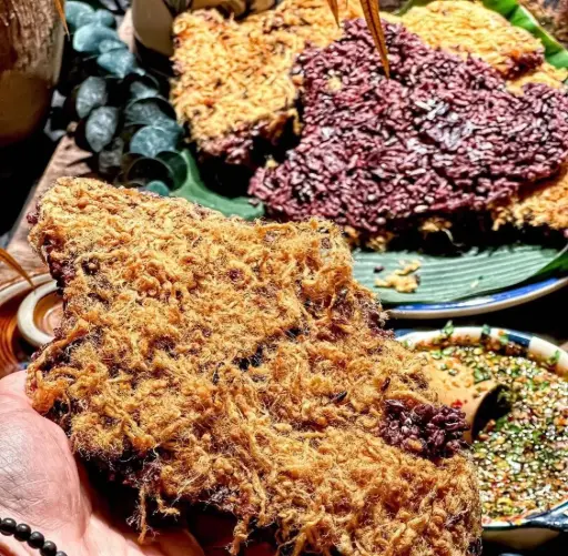 [SL-CC-GLSCB-250] Cơm Cháy Gạo Lứt Siêu Chà Bông 250G /Brown Rice Cracker With Pork Floss