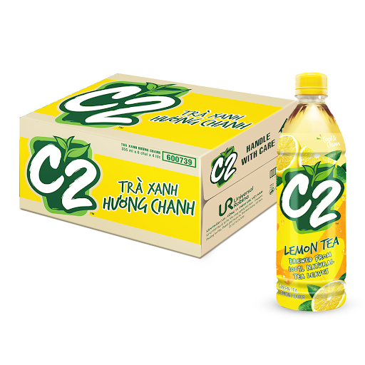 [C2-TEA-355] Trà Xanh C2 355ml /Lemon Tea