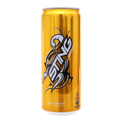 [STI-V-455] Nước Ngọt Sting Vàng 455ml*6 /Strawberry Energy Drink
