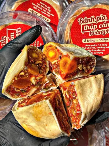 [SL-PIA-TCHK] Bánh Pía Thập Cẩm Hoàng Kim 8 Trứng 580G /Pia Cake